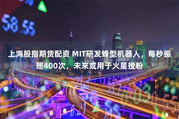 上海股指期货配资 MIT研发蜂型机器人，每秒振翅400次，未来或用于火星授粉